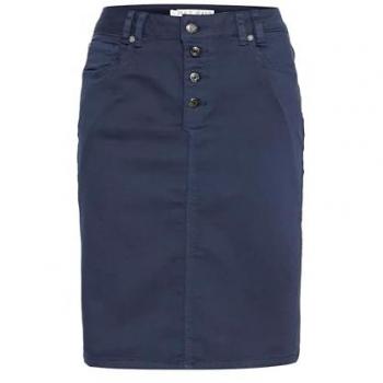 Pulz Jeans Damen Jeansrock Sapphire Schwarz