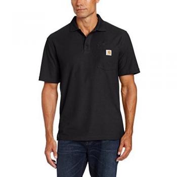 Carhartt K570 Herren Polo Shirt, Schwarz, XL EU