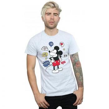 T-shirt Disney Topolino uomo cotone