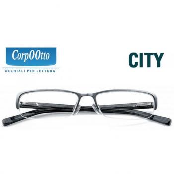 Corpootto Occhiali da Lettura Grigio Perlato +2,50