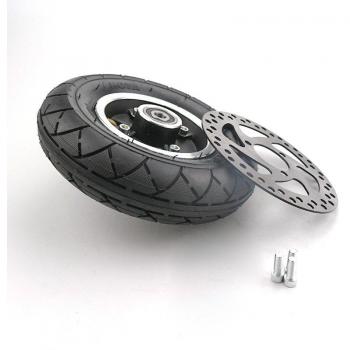 Pneus 200x50 (8x2) + Moyeu + Frein Disc 8” – Roulage Alu Scooter Électrique/Gaz