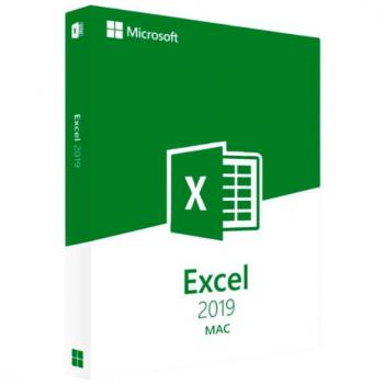 Excel 2019 Mac con licencia Microsoft