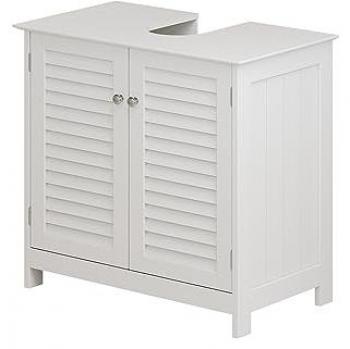 Mobile bagno sottolavabo Riad, Bianco, 60 x 58 cm
