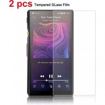 2-Pack Front Screen Tempered Glass Protector for FiiO M11 / M11 Pro