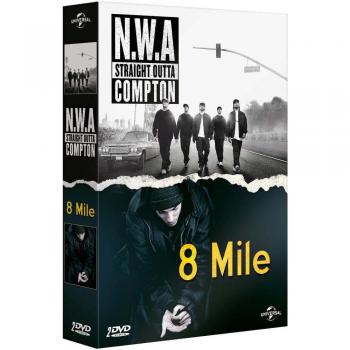 N.W.A Straight Outta Compton + 8 Mile DVD