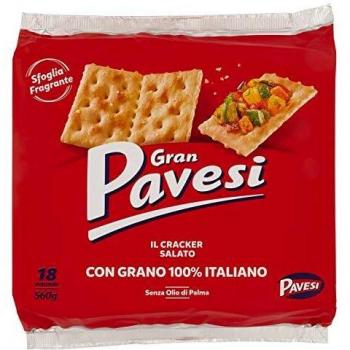Gran Pavesi Salatcracker 560 g – Mehrfachpack (12x)