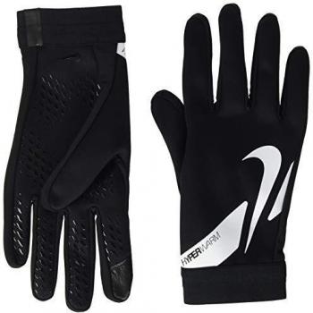 Nike Men's Academy HPRWRM‑HO20 Elite Grip Gloves – Black, White, Black – XL