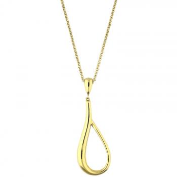 Cadran de Style Féminin – Collier Acier Inoxydable, 80 cm