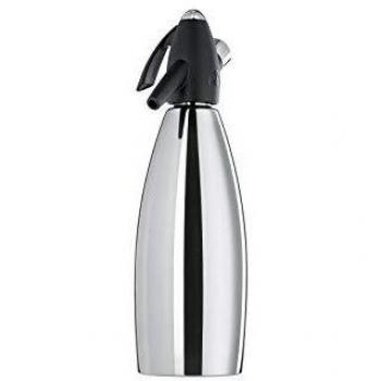 ISi Stainless Steel Soda Siphon 1 Qt Classic Style Sparkling Water Retro Design