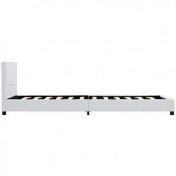 Pure White Upholstered Seat Frame 90×200 cm