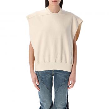 Rick Owens Women’s Beige Sleeveless Top, Size S – SL Jumbo Tatlin