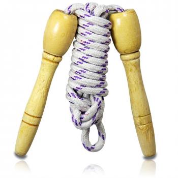 Holzgriff-Seilsprung 2 m – Konditionstraining