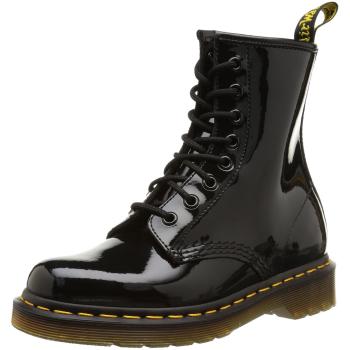 Dr. Martens 1460 Patent 8 Yeux Z Welt, Richelieu mixte adulte, Noir (Nero), 38 EU