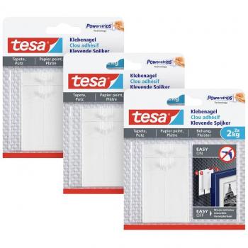 Clou adhésif Tesa blanc