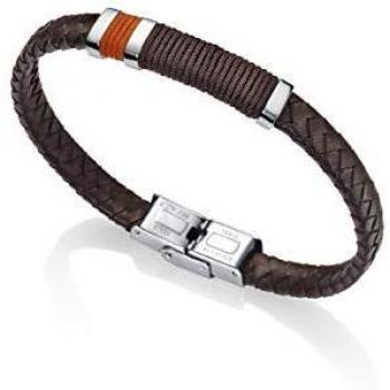 Pulsera VICEROY 6453P01011 hombre piel y acero
