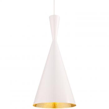 Tom Dixon Beat Tall LED-Deckenleuchte, weiß