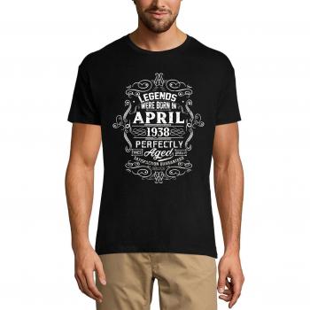 T‑shirt Homme Anniversaire 82 : Légende de 1938 – Design Rétro