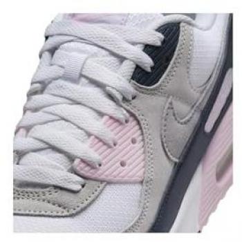 Nike Air Max 90 Uomo Low Top – Colori Wolf Grey e Pink Foam – 42,5