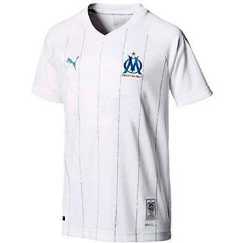 Puma OM Home Shirt Replica JR SS für Jungen, Puma Weiß, 116