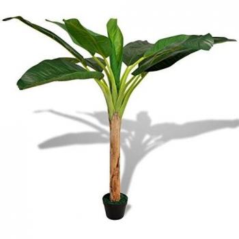 Artificial Banana Tree Plant with Pot 150 cm Green