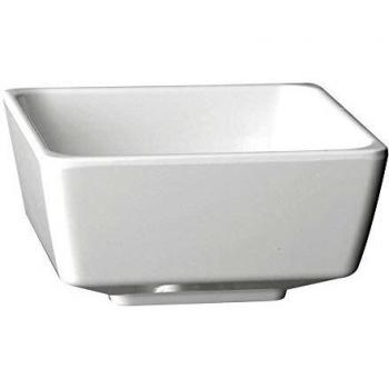 APS 83912 White Square Float Dish 90mm