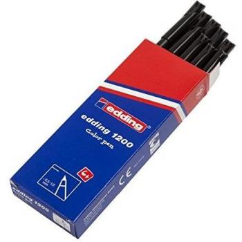Rotulador edding 1200 schwarz 0,5 mm