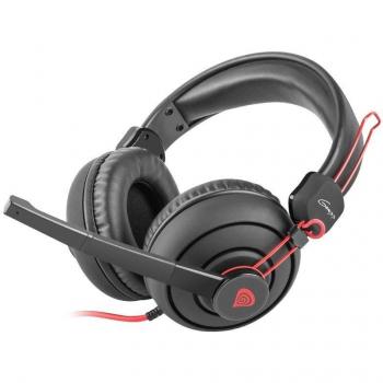 Natec Genesis H70 Binaural Diadema Negro, Rojo