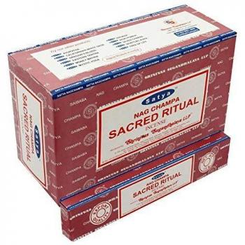 Incense Sticks: Black Sacred Ritual by Satya