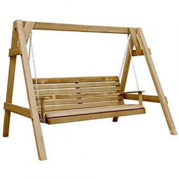 Balançoire en Bois de Pin Imprégné vidaXL