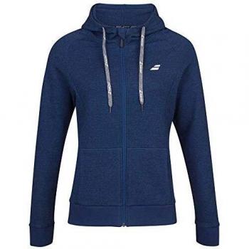 Babolat Sportswear Youth 12-14 – Full-Zip Sweater, Estate Blue Heather
