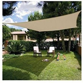 Ferretti Elite M292827 – Telo Impermeabile Candela Onda Quadrato 3,6 x 3,6 m Marrone