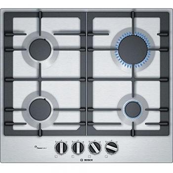 Bosch PCP6A5B90 Series 6 Built In 58cm 4 Burners Gas Hob Stainless Steel (7950)