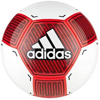 Adidas Men's Starlander VI Official Match Ball – White/Red/Black, 5