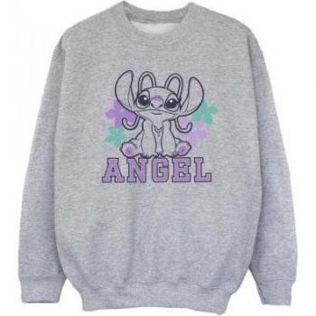 Sweatshirt Fille Disney Lilo & Stitch Ange 6-7 gris