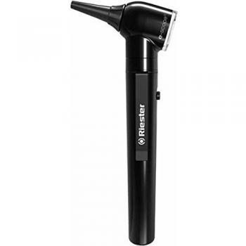 Otoscope E-Scope F.O. XL 2,5 V Noir avec mallette