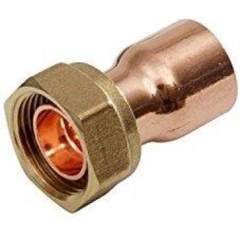 SupaPlumb 10‑Piece 22 mm × ¾″ End‑Feed Straight Connectors