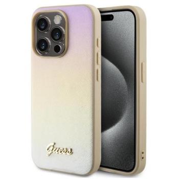 Funda de teléfono Guess para iPhone 15 Pro 6.1 Saffiano