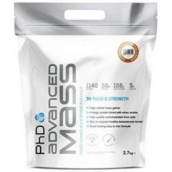 PhD Nutrition High Protein Masse 2,7 kg Schoko Erdnuss – 1 Packung