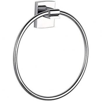 Porte-serviettes Tesa Klaam, technologie sans percer, métal chromé
