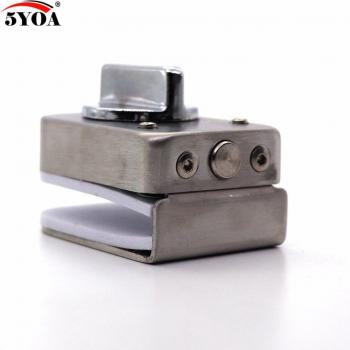Rotary Knob Glass Door Lock Latch for Home and Hotel