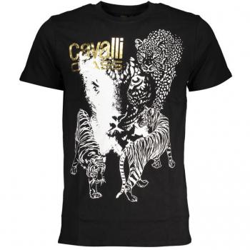 Cavalli Class Black T-Shirt