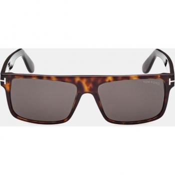 Gafas de sol de acetato Tom Ford en color havana para hombre