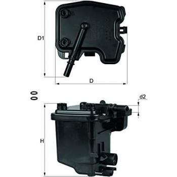 KNECHT Filtro de Combustible KL 431D