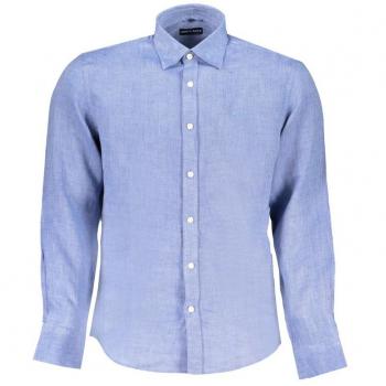 North Sails Langarmshirt für Männer – Blaue Version mit Logo-Stickerei