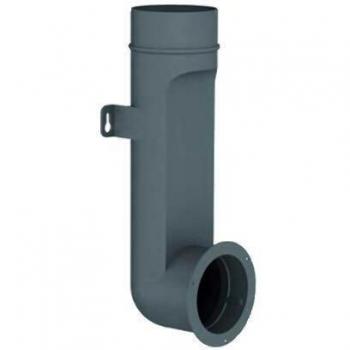 Terminal coudé pour bouche 80 mm