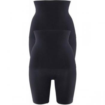 Petite Fleur Formpants für Damen, Schwarz, 2er-Set