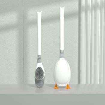 Silicone Wall-Hanging Toilet Brush