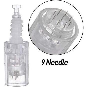 BOWKA 9 Pins Einstellbare Nadeln Patrone für Derma Pen