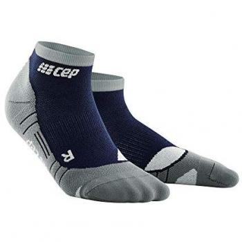Scarpe in Merino per Hike, Taglio basso, Colori Blu Marino e Grigio