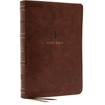 Catholic Bible Press NRSV, Catholic Bible, Thinline Edition, Leathersoft, Brown, Comfort Print